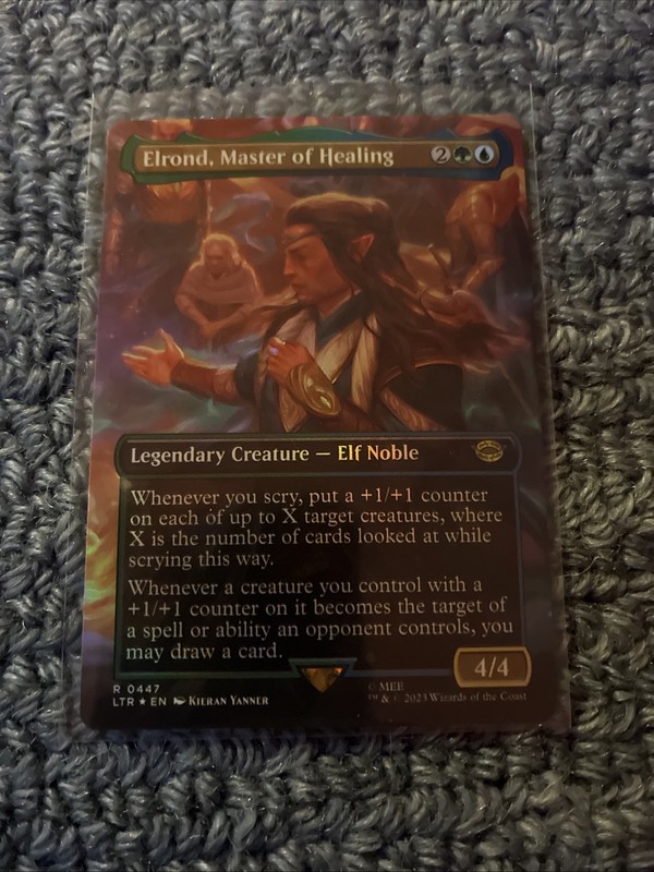 Elrond, Master of Healing (Borderless) Universes Beyond: the Lord of the Rings: