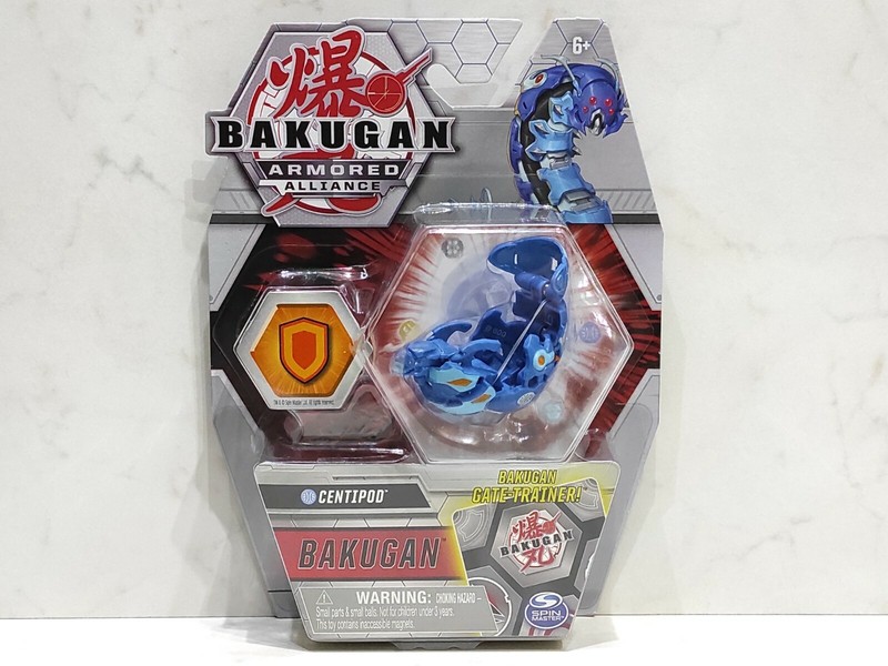 BAKUGAN Aquos CENTIPOD B600 Armored Alliance 2x BakuCores Spin Master NiB