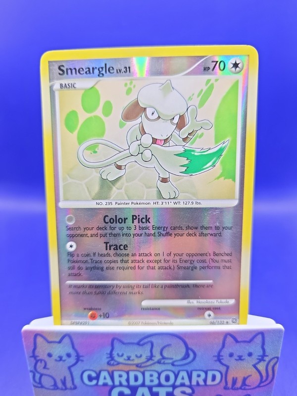 Pokemon TCG Smeargle 66/132 Secret Wonders Uncommon Reverse Holo