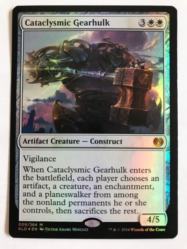 Cataclysmic Gearhulk – Foil – Kaladesh – NM-Mint – MTG