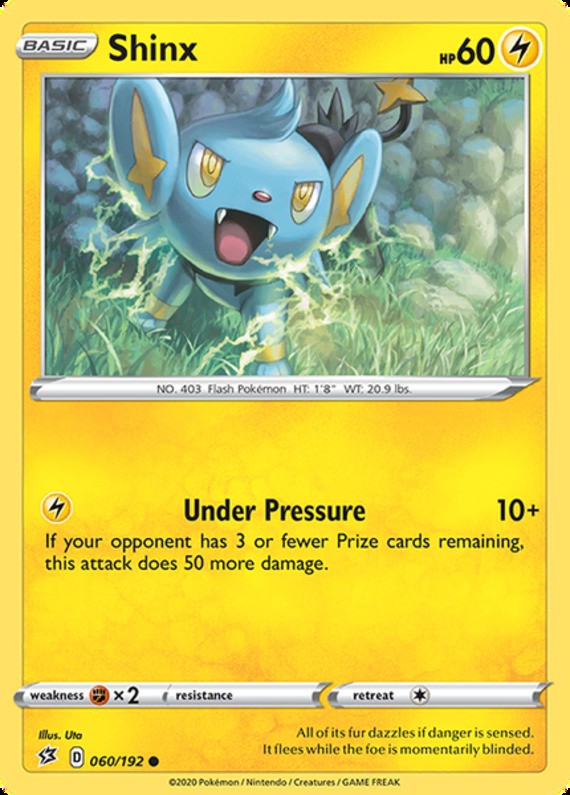 Shinx – 060/192 – Common – Near Mint
