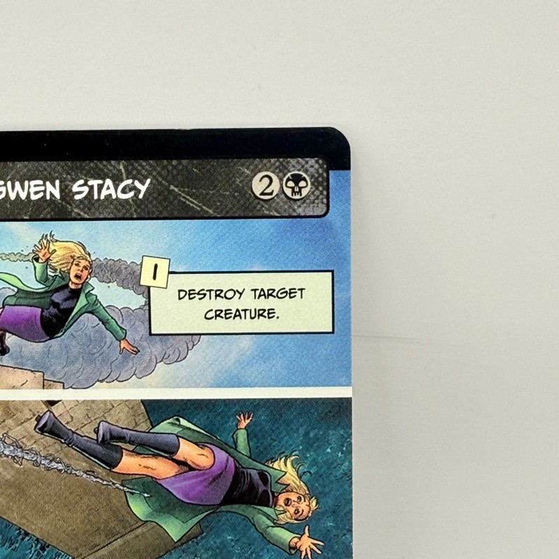 The Death of Gwen Stacy 0223 MTG Marvel Secret Lair Nicola Scott Black Saga Rare gallery