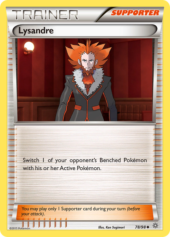 Lysandre 78/98 Ancient Origins Uncommon Pokemon NM/M