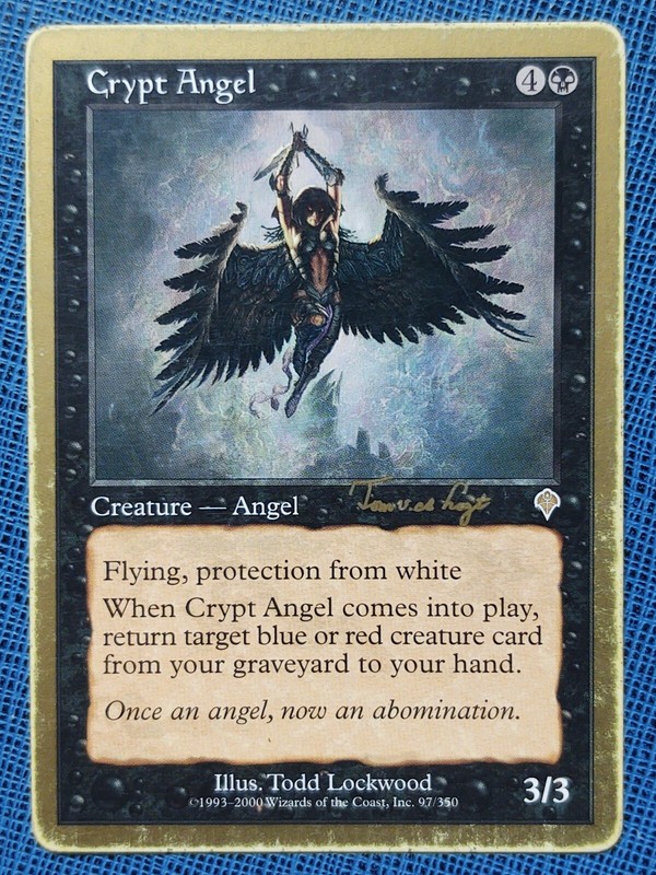 MTG 1x Crypt Angel HP World Championship Deck (multi available) Magic