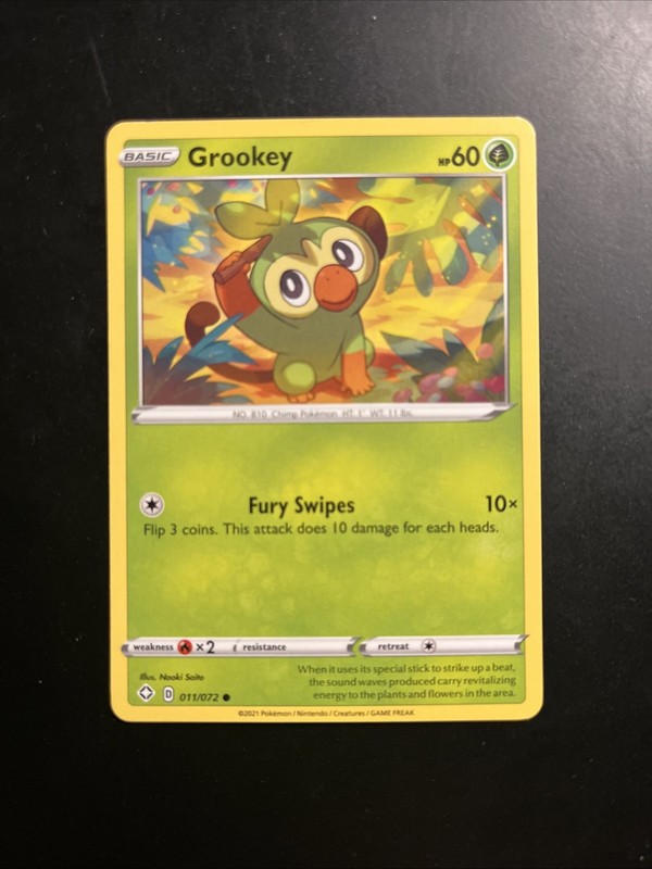 Grookey 011/072 Shining Fates Regular