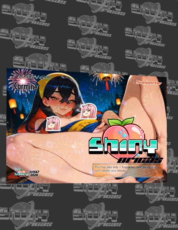 Carmine-Shinyoricas-Goddess story-pokemon waifu Card-Firework finish 2026
