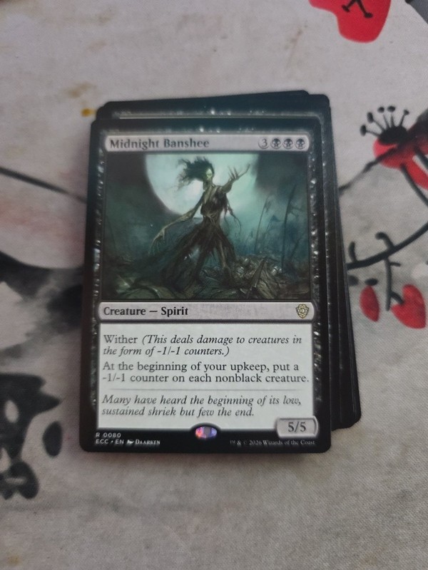 Midnight Banshee 80 NM Lorwyn Eclipsed Commander MTG