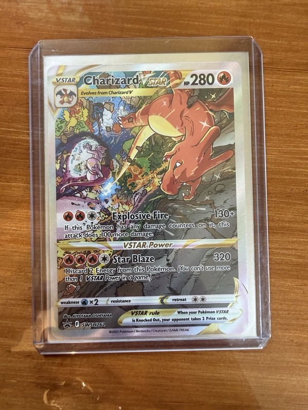 Charizard VSTAR SWSH262 SWSH: Sword & Shield Promo Cards Holo VERY NICE