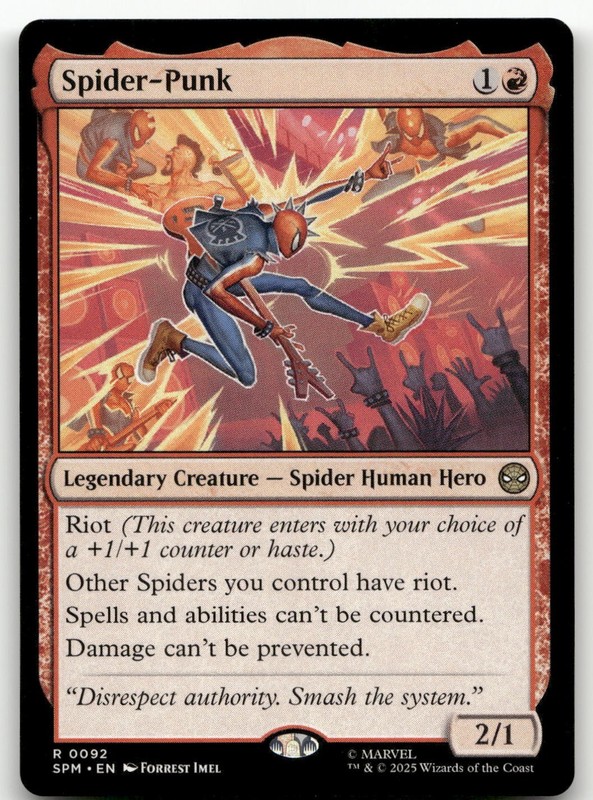 Spider-Punk #92 (NM) Spider-Man SPM Magic MTG