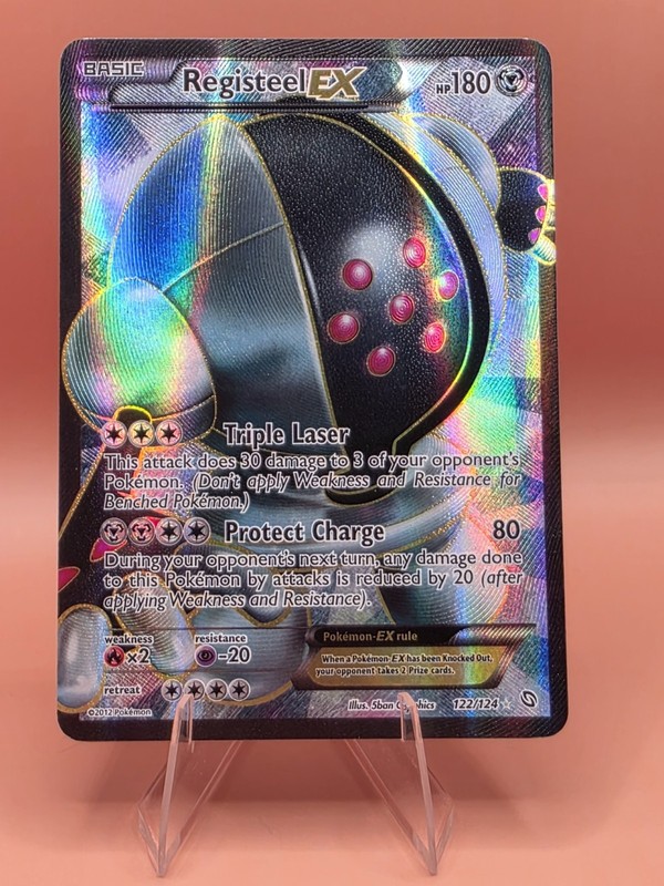 Registeel EX (122 Full Art) 122/124 Dragons Exalted Holo