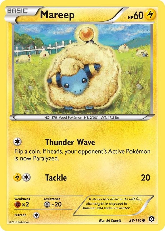 Mareep Common XY – Steam Siege 38/114 LP