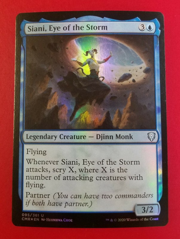 1x Siani, Eye of the Storm | FOIL | Commander Legends | MTG Magic Cards