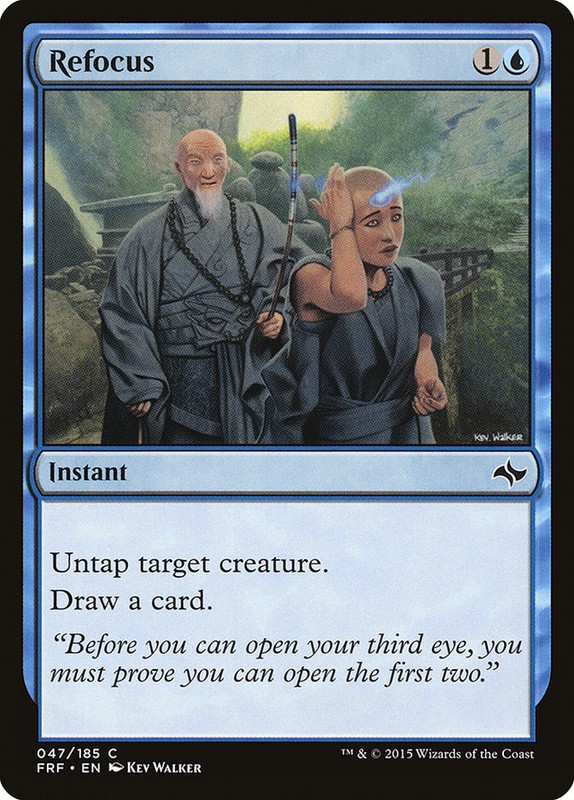 MTG Magic the Gathering Refocus (47/189) Fate Reforged LP
