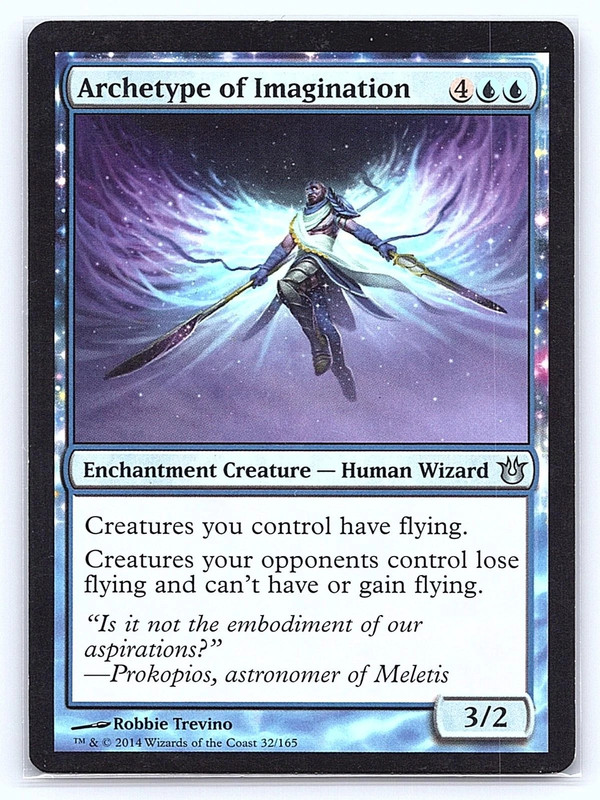Archetype of Imagination 32 Uncommon Born of the Gods Magic: The Gathering LP