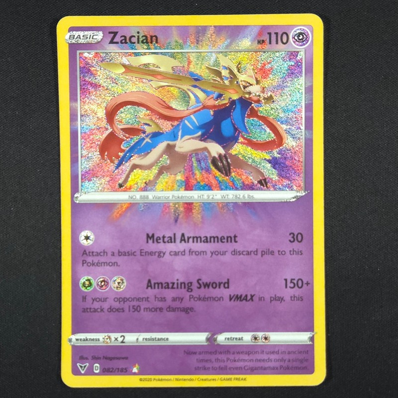 Zacian 82/185 – Vivid Voltage – Pokemon Card