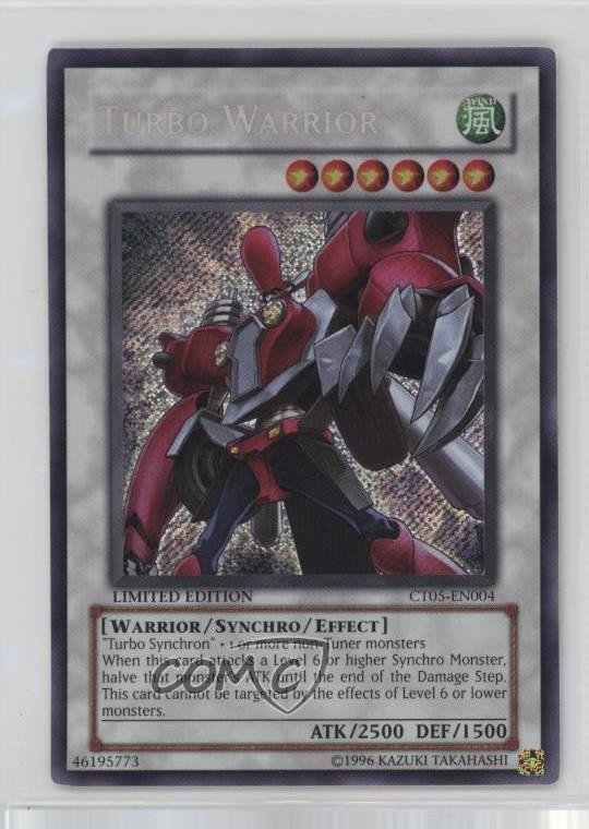 Turbo Warrior YuGiOh Series 5 Collectors Tins Limited Edition Promo #CT05-EN004
