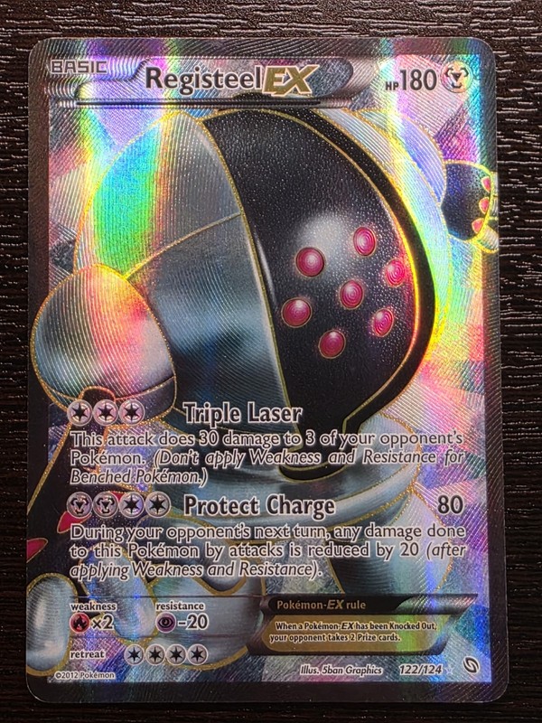 Registeel EX (122 Full Art) 122/124 Dragons Exalted Holo gallery