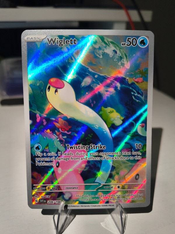 Wiglett 206/198 SV01: Scarlet & Violet Base Set Holo