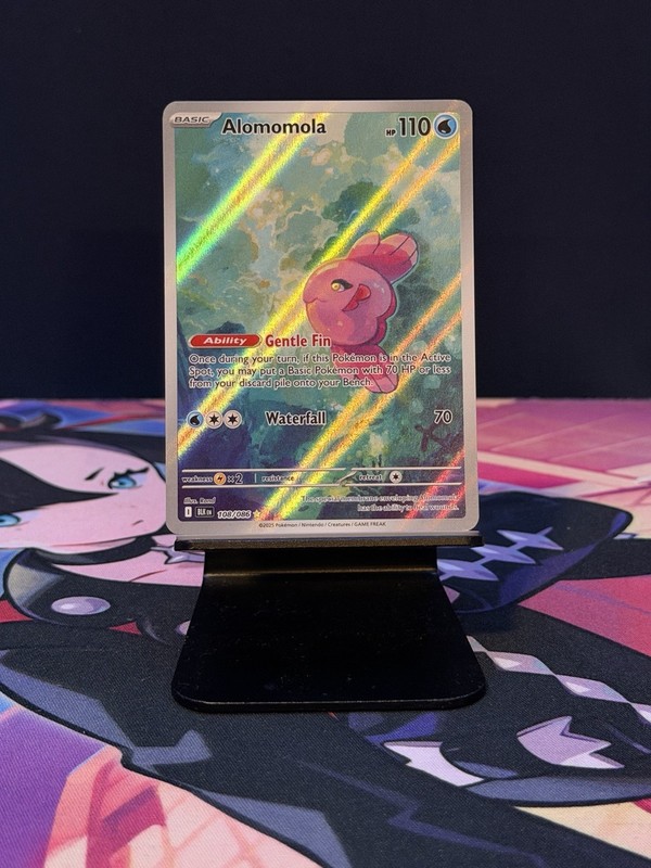 Alomomola 108/086 Sv: Black Bolt Holo