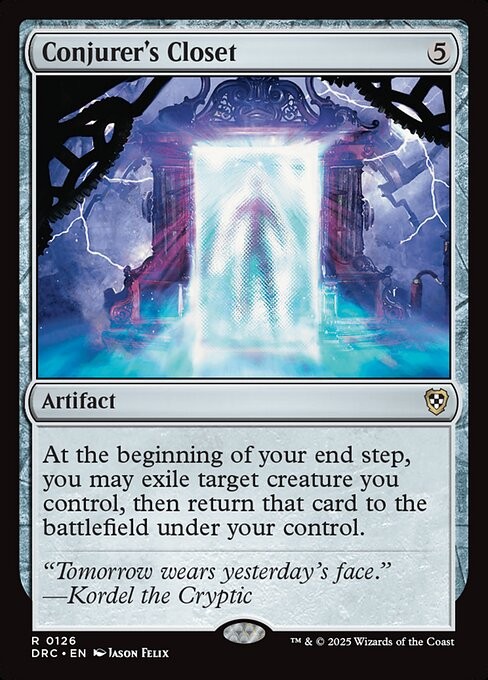 Conjurer’s Closet 126 R Normal DRC MTG NM