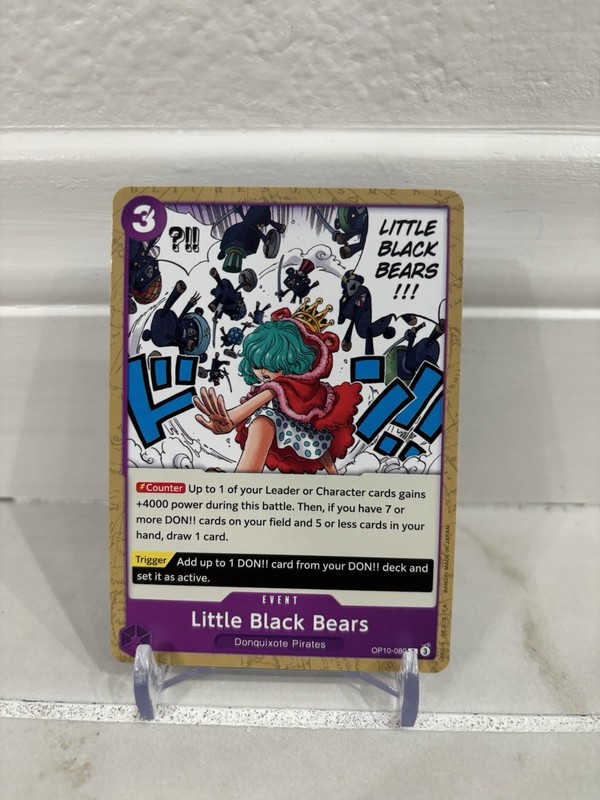 One Piece Release Event Card Little Black Bears OP10-080 C