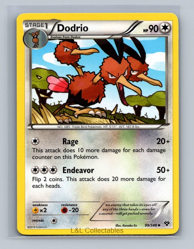 Dodrio #99/146 XY Base Set Uncommon