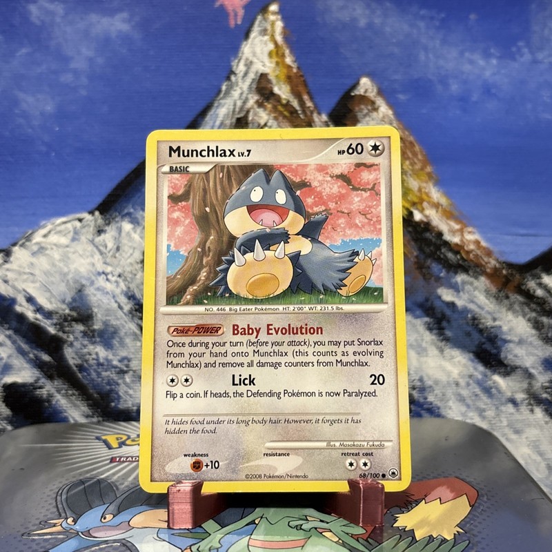 Munchlax – 68/100 Pokemon Majestic Dawn – Regular MP
