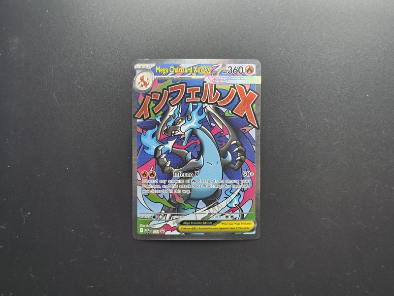 Mega Charizard X EX 023 Me: Mega Evolution Promo Holo