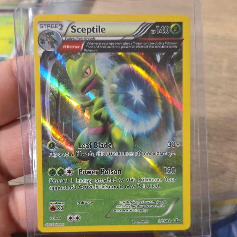 Sceptile (Omega) 9/160 XY Primal Clash Holo Rare Stage 2 140 HP English