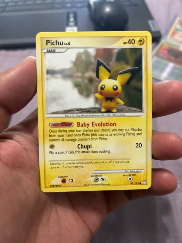 Pichu 93/123 Mysterious Treasures Regular