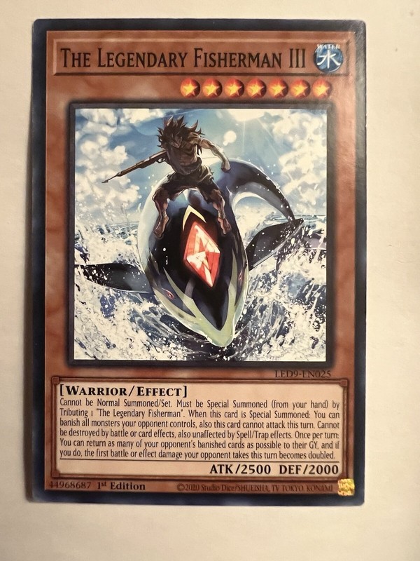 The Legendary Fisherman III – LED9-EN025 – Common – 1st Edition Card