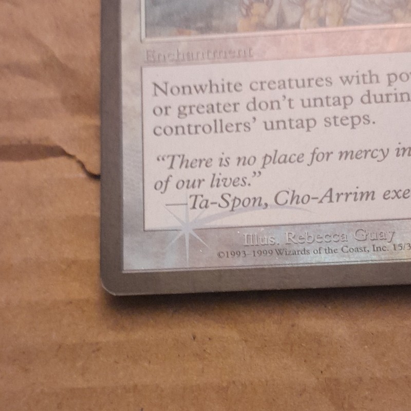 Wizards of the Coast MTG Foil Crackdown Enchantment White English #15/350 2W gallery