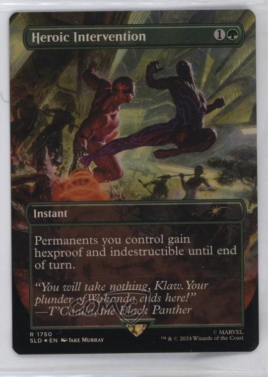 Marvel’s Black Panther – Heroic Intervention Foil Magic: Secret Lair Drop Series