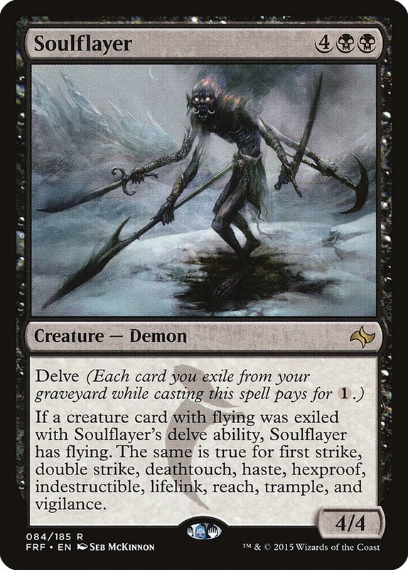 MTG Magic the Gathering Soulflayer (84/189) Fate Reforged HP