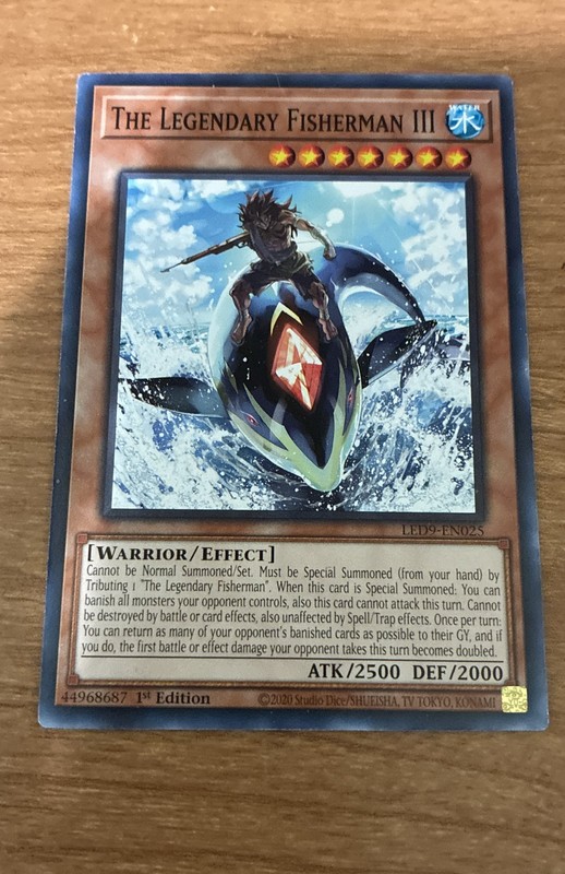 The Legendary Fisherman III LEDU-EN020 Legendary Duelists 1st Edition
