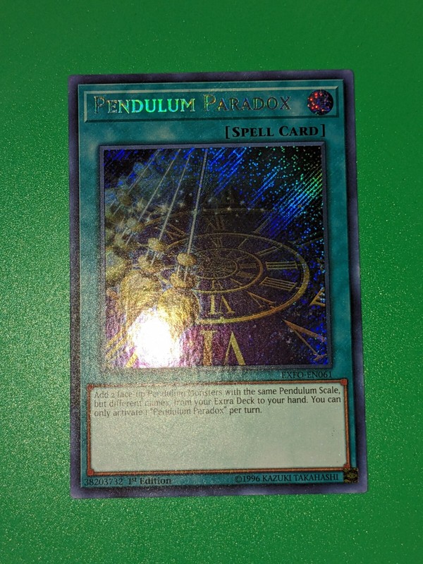 Yu-Gi-Oh! – Pendulum Paradox (EXFO-EN061) – Extreme Force – Secret Rare – NM