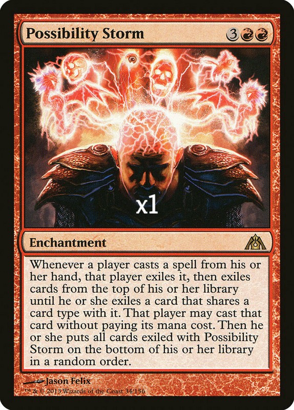 MTG Dragon’s Maze DGM Possibility Storm MINT