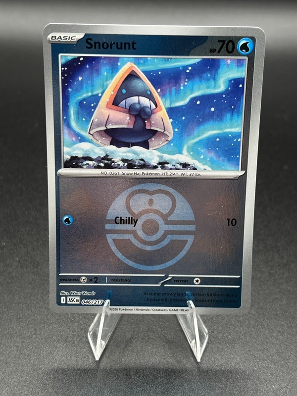 Snorunt (Love Ball) 046/217 Common Ascended Heroes Pokemon Reverse Holo NM