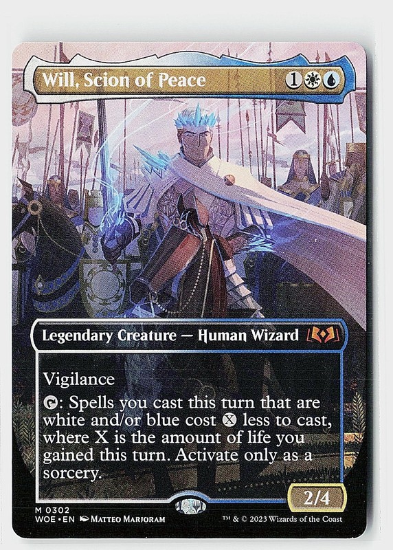 Will, Scion of Peace (Borderless) M Wilds of Eldraine 302 NM