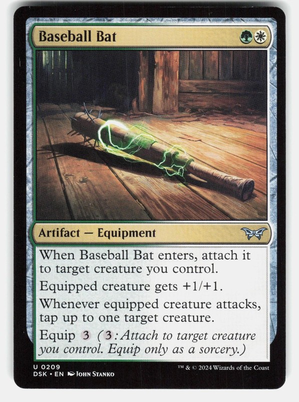BASEBALL BAT – Magic: The Gathering – Stanko LP