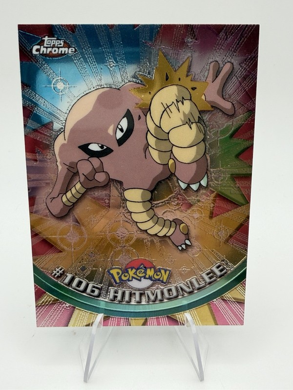 2000 Topps Chrome Series 2 – Pokemon Hitmonlee #106
