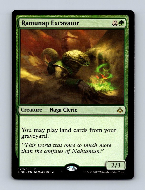 Ramunap Excavator Hour of Devastation Non-Foil MTG NM