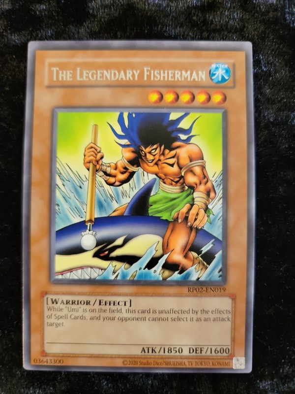The Legendary Fisherman (Rare) RP02-EN019 Yu-Gi-Oh Retro Pack 2 Reprint NM