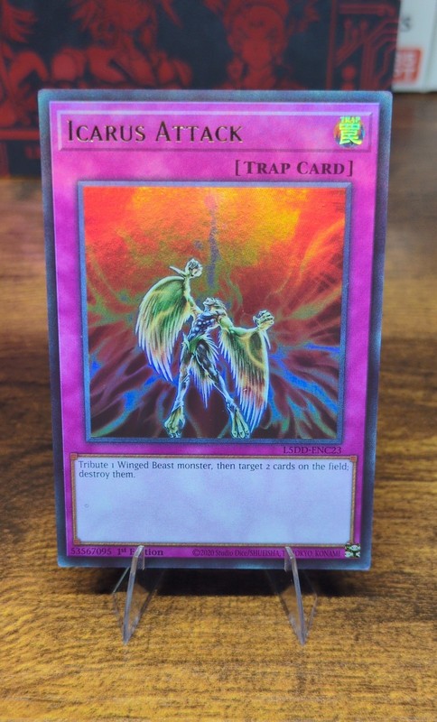 Icarus Attack L5DD-ENC23 Legendary 5d’s Decks 1st Edition