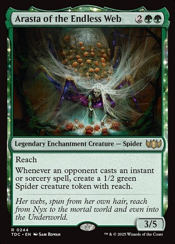 Arasta of the Endless Web NM – Tarkir: Dragonstorm Commander – MTG