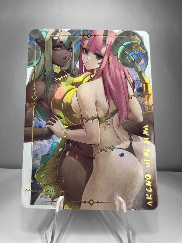 Abigail Metal Slug Engraved Holo Sexy Goddess Anime Waifu ACG Card