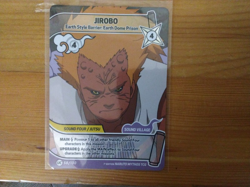 Jirobo 58/130 Full Art Foil 1st Edition