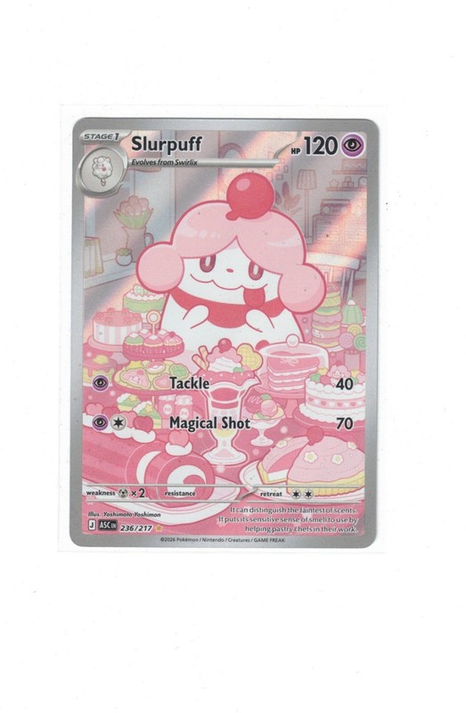 Slurpuff – Illustration Rare ME: Ascended Heroes 236/217 NM