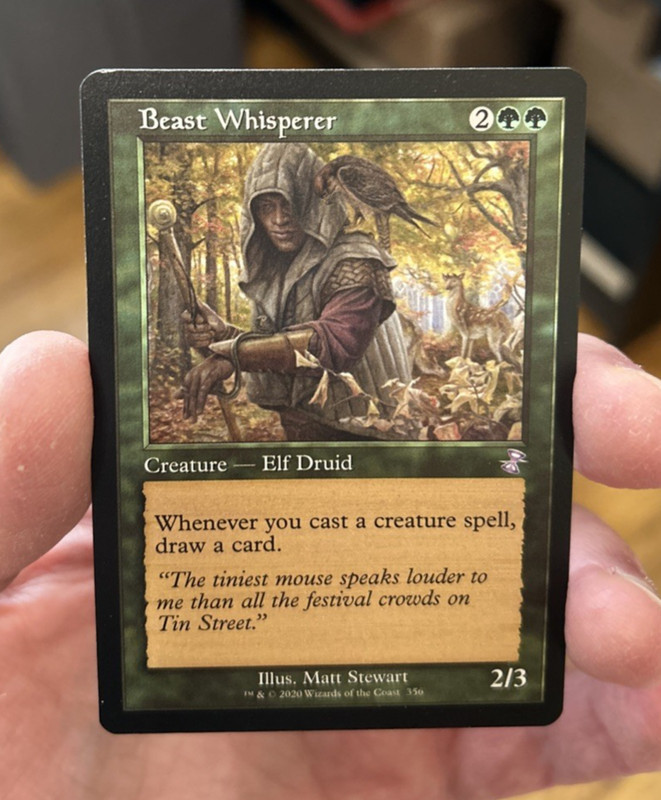 MTG Beast Whisperer Time Spiral Remastered LP