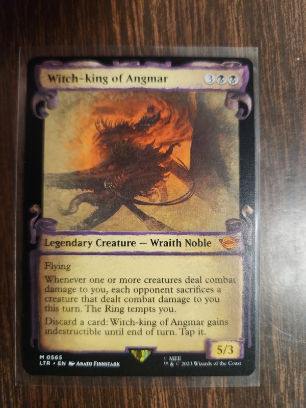 Witch-king of Angmar (Showcase Scrolls) Universes Beyond: the Lord of the Rings: